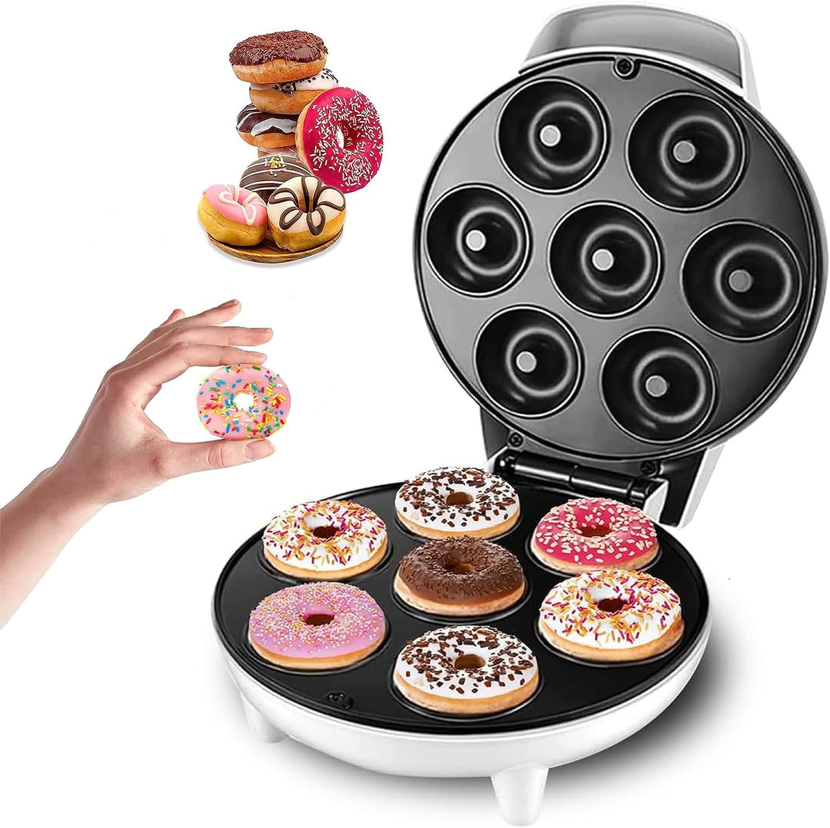 Maquina De Donas Mini Donut MakerMaquina De Donas Mini Donut MakerMaquina De Donas Mini Donut Maker