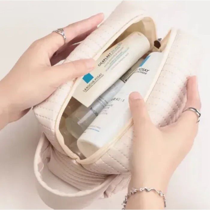 Bolso Cosmetiquera Organizador De Maquillaje Neceser Portátil Para Viajes Accesorios