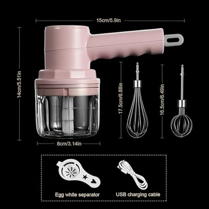 Batidora Electrica Con Accesorios
