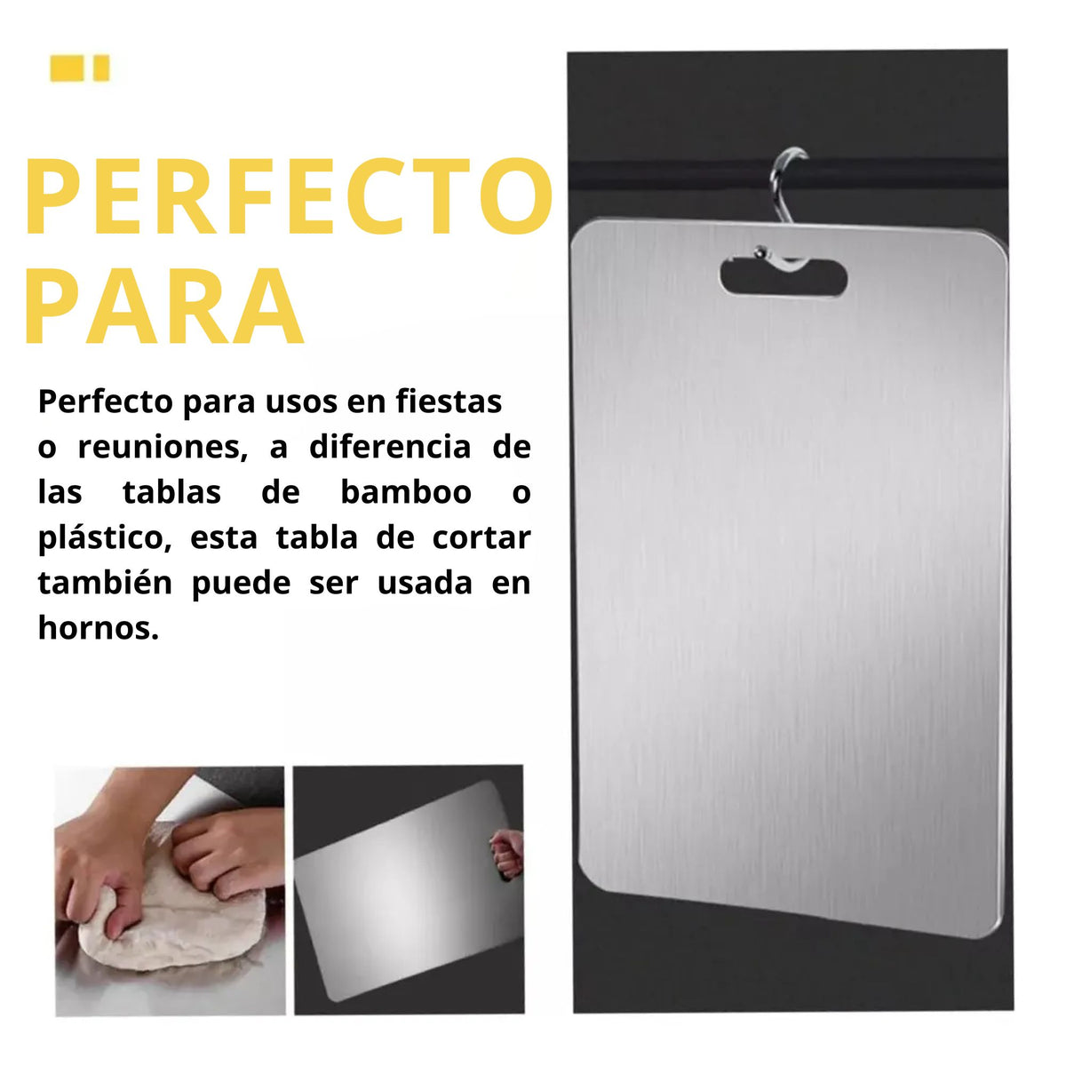 Combo Tablas De Acero Pequeña Y Grande