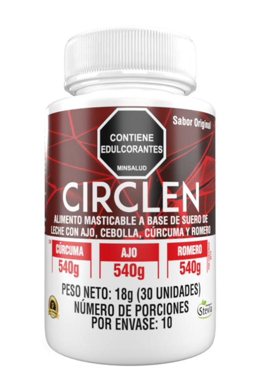 CIRCLEM Ajo + Romero – Suplemento Alimenticio en Cápsulas con Ajo y Romero.INVIMA