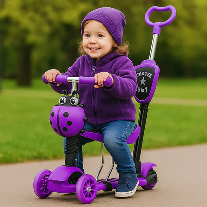 Scooter 5 en 1 Hermoso diseño🐞🛴