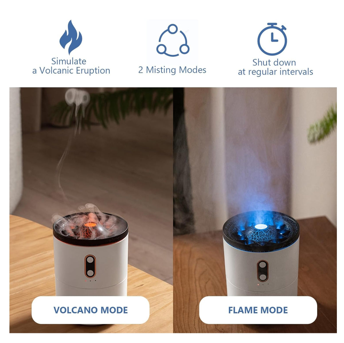 Humidificador Difusor Volcan
