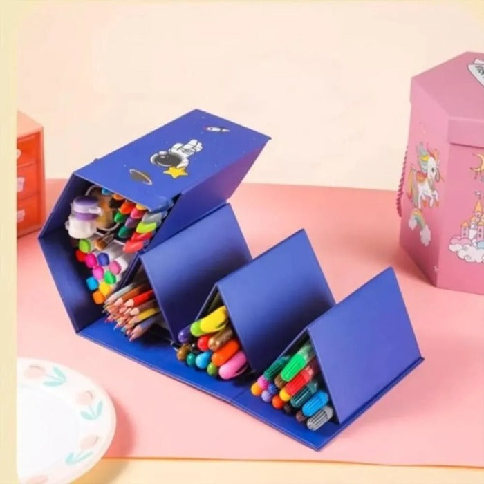 Kit De Dibujo Infantil 83 Piezas