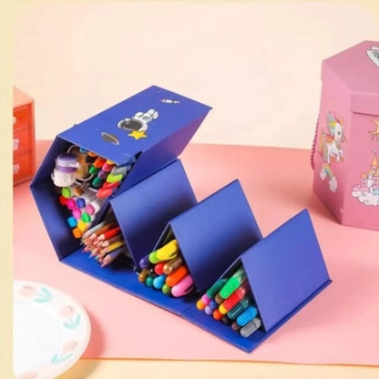 Kit De Dibujo Infantil 83 Piezas
