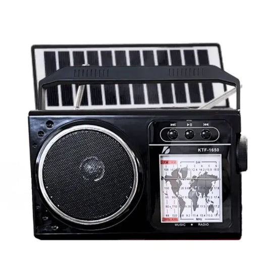 Radio 8 Bandas Recargable con Panel solar (Global)