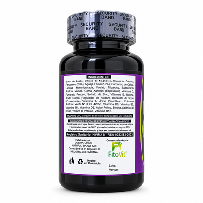 Aguaje Con Fenogreco, Magnesio Y Vitamina E.  INVIMA