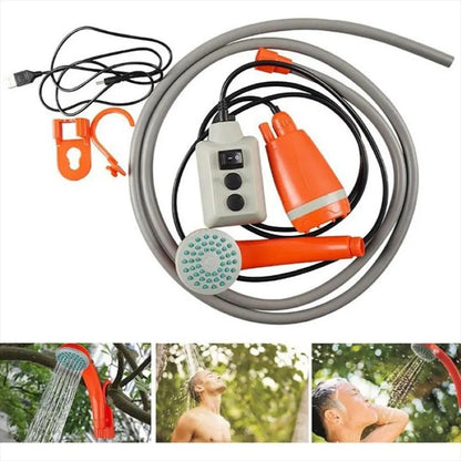 Ducha Portatil Con Balde Plegable 20l