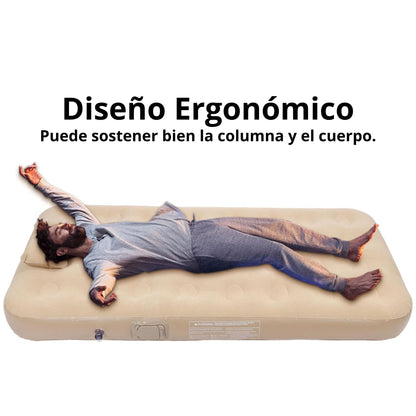 Colchon Inflable Automatico Recargable