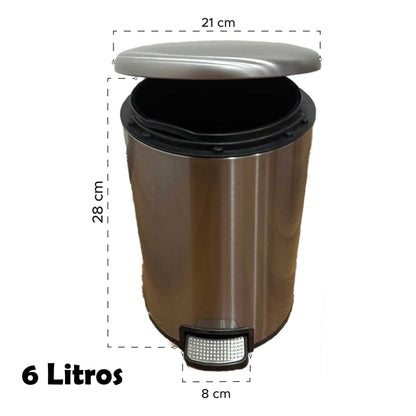 Caneca De Acero 6 Litros