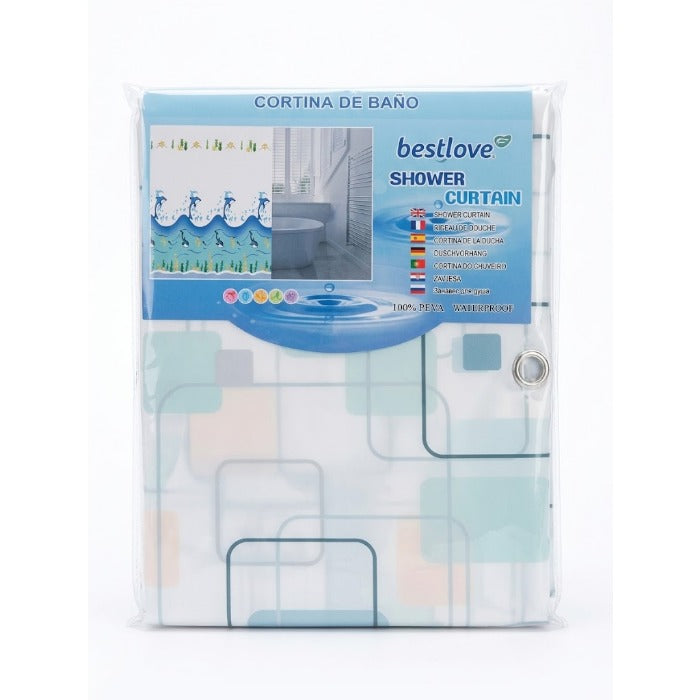 Cortina de Baño Impermeable