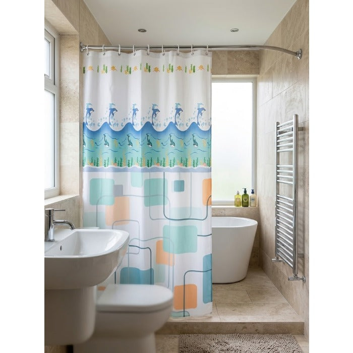 Cortina de Baño Impermeable