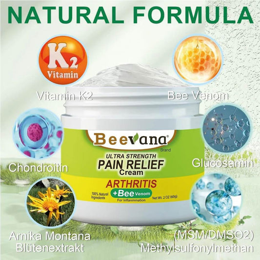 Crema dolores articulares a base de veneno de abejas, árnica y glucosamina