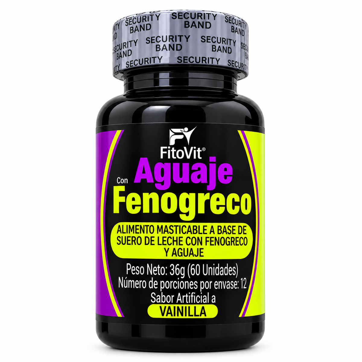 Aguaje Con Fenogreco, Magnesio Y Vitamina E.  INVIMA