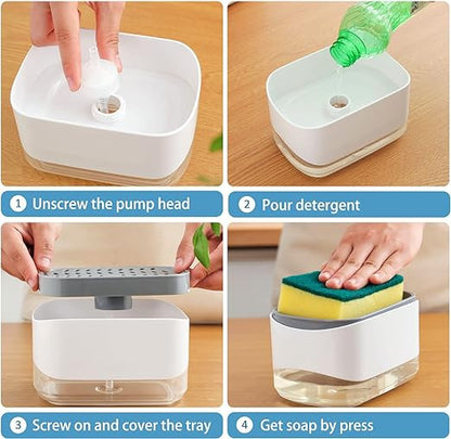 Dispensador De Jabon Para Platos