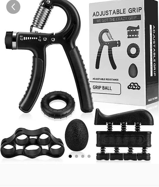 Kit Ejercitador Hand Grip Mano Muneca