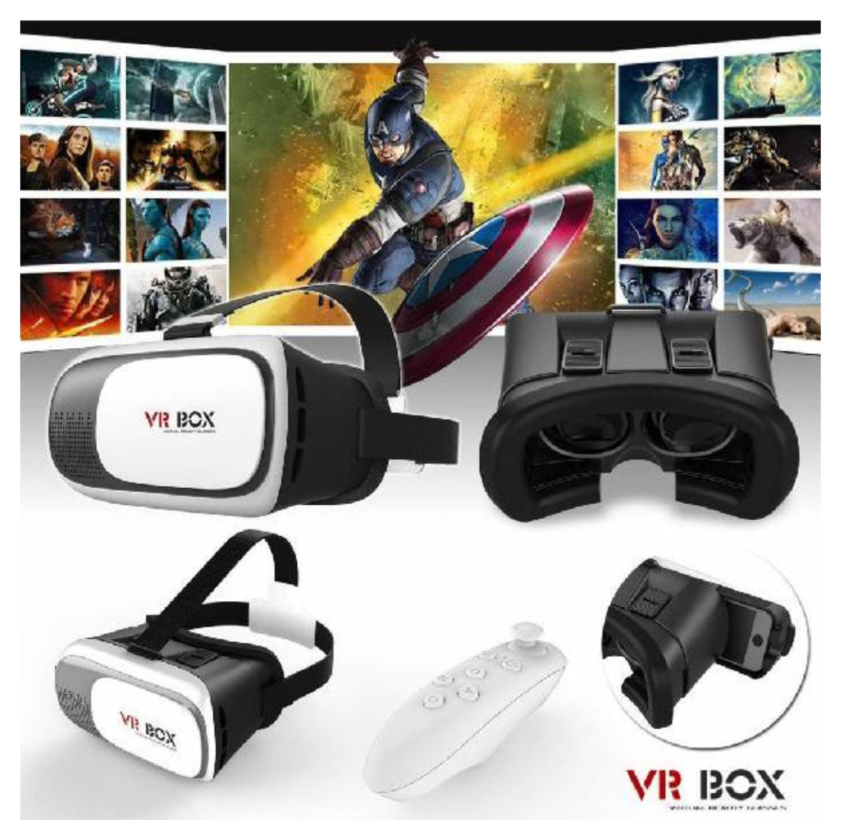 Gafas 3d Realidad Virtual Avanzada