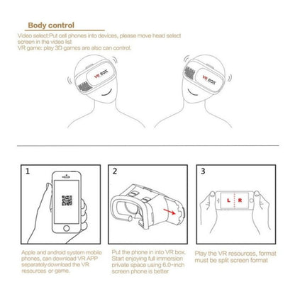 Gafas 3d Realidad Virtual Avanzada