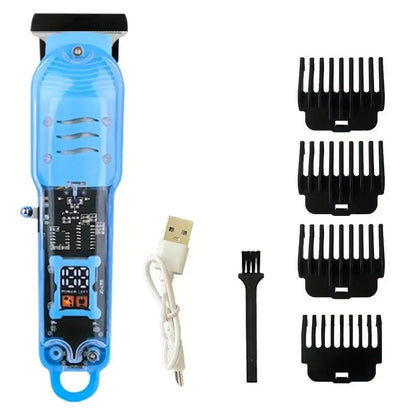 Máquina Cortadora Profesional LT-808 Recargable para Cabello y Barba + Navaja de Obsequio