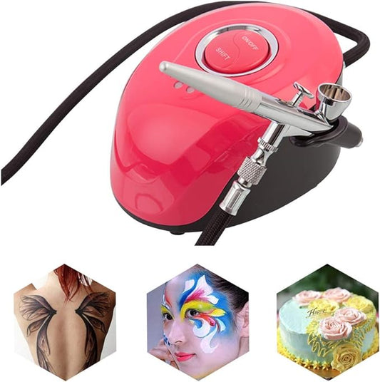 Kit De Aerografo Mini Compresor