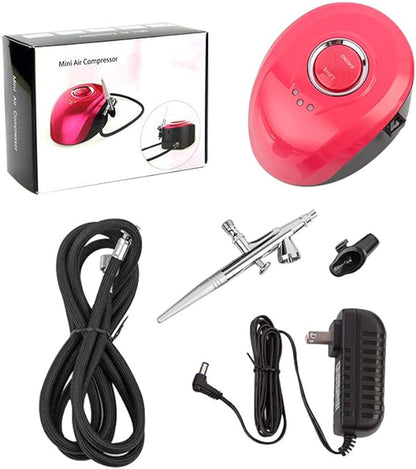 Kit De Aerografo Mini Compresor