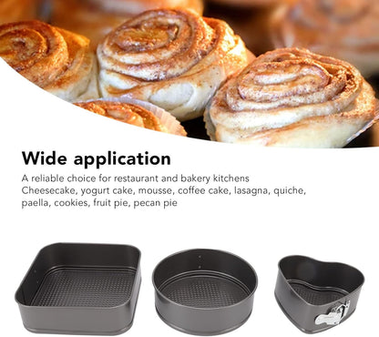 Juego De Moldes Para Pasteles X3