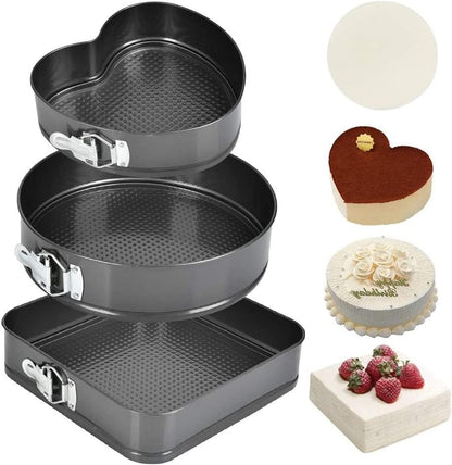 Juego De Moldes Para Pasteles X3