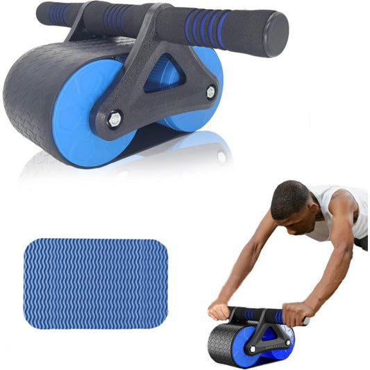 Rodillo Abdominal Doble Rueda Para Ejercicio Con Tapete