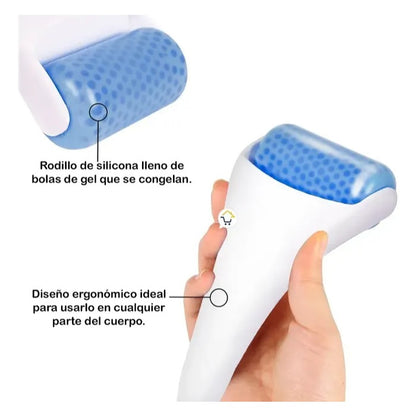 Rodillo Facial Reafirmante Desinflamatorio Para Masajes y Tonificación.