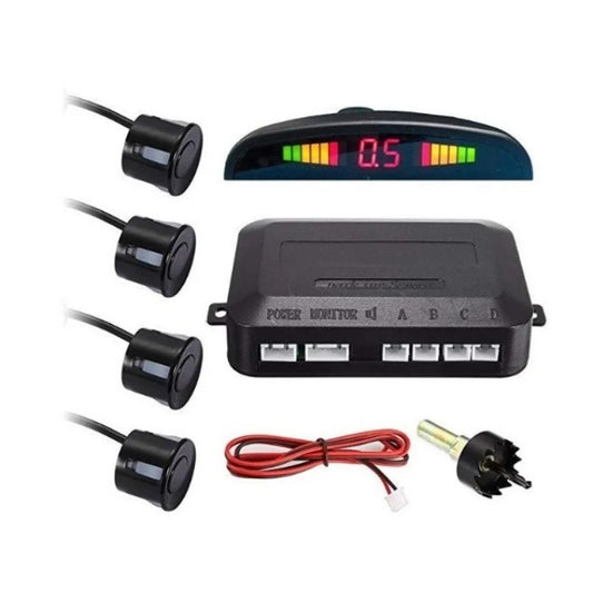 Sensores De Reversa Para Carro Con Pantalla Led Y Alarma