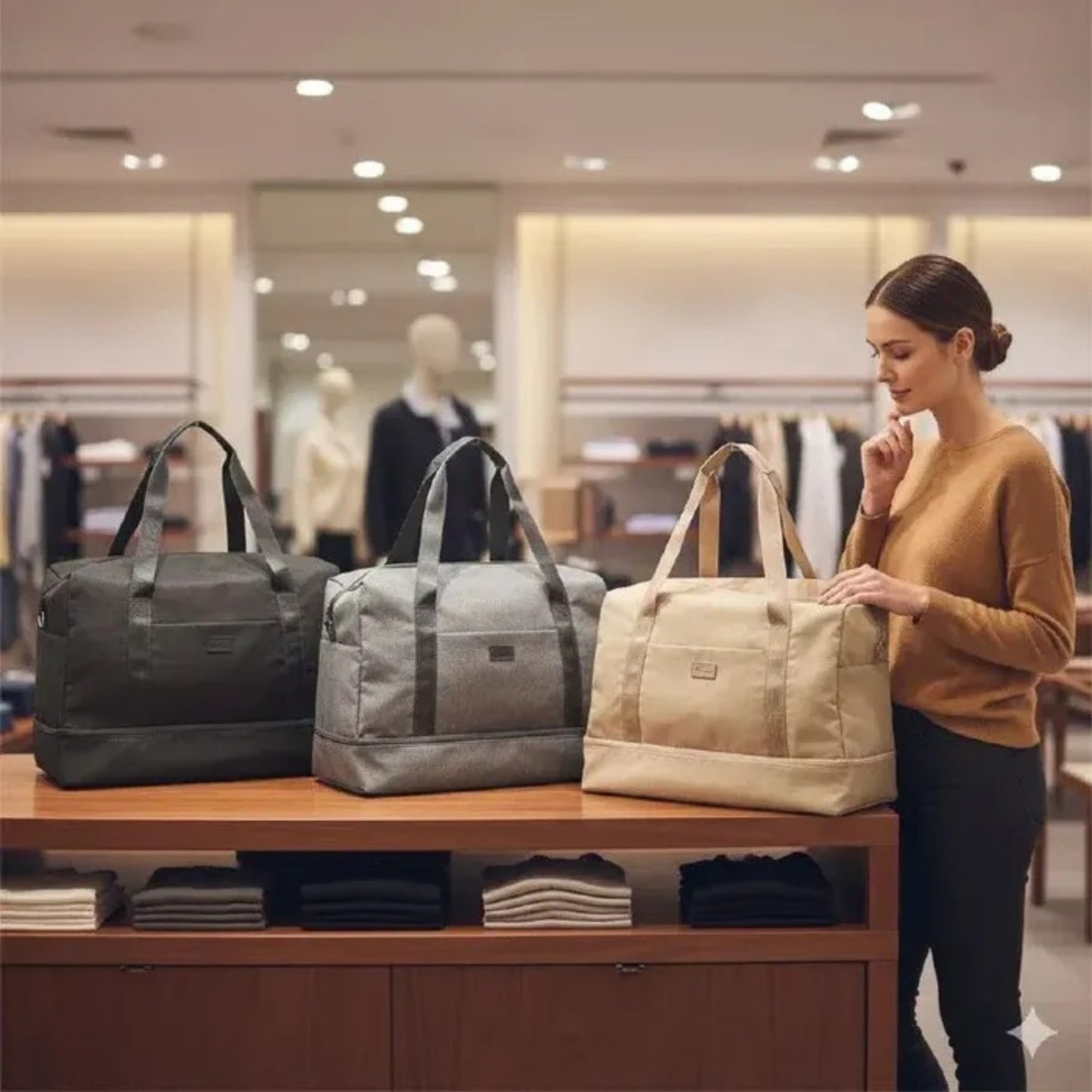 Bolso De Viaje Equipaje Multifuncional Grande Amplio
